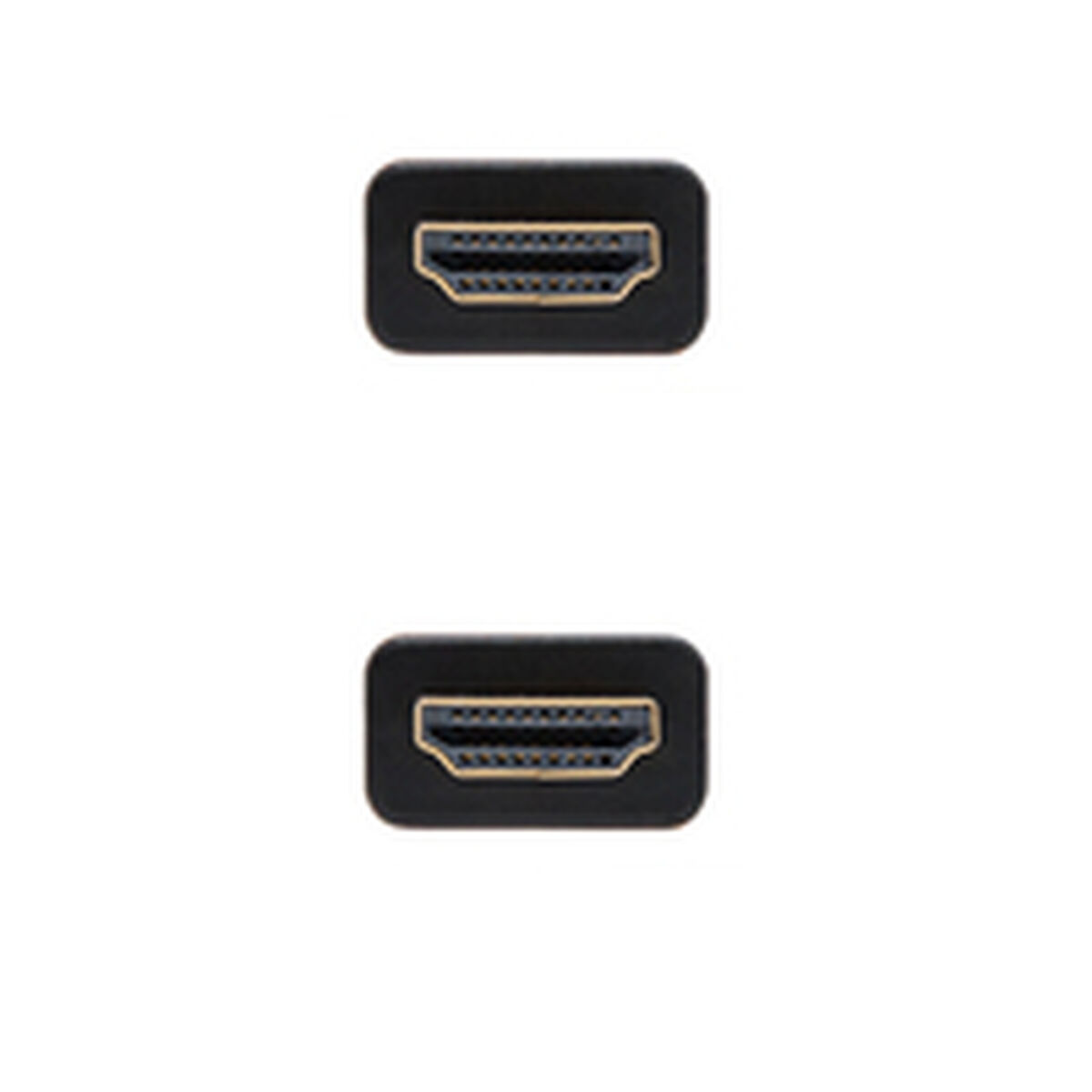 Cavo HDMI NANOCABLE 10.15.3700 V2.0 Nero 50 cm